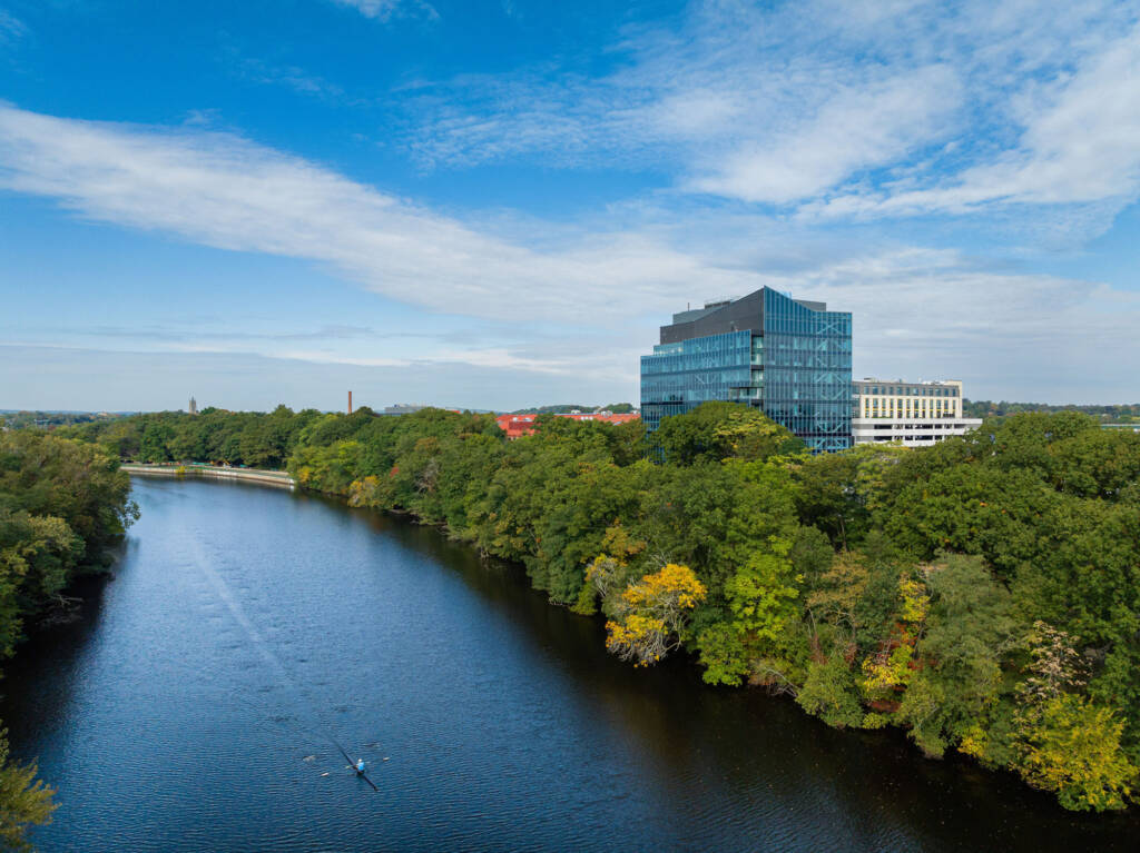 100 Forge with Charles River on left