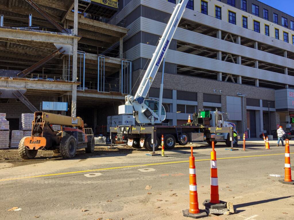 100 Forge under construction