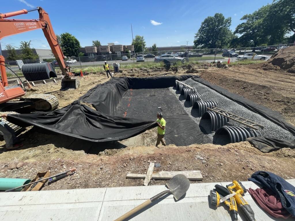Popeyes Enfield site work start