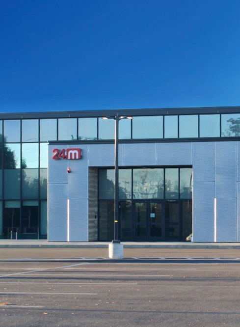 24m Technologies Westwood front entrance zoomed in